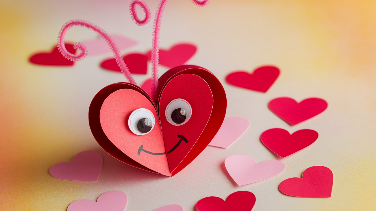 Create a Love Bug Craft with Googly Eyes