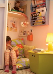 reading Create a reading space that makes it fun to read.