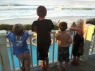 friends at the Outer Banks Corolla NC making new friends was a great part of the kids' trip