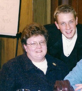 Matt Fraker of Frostings and his mom